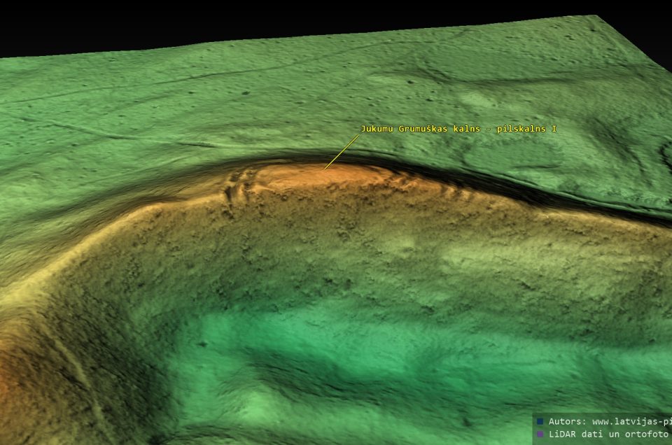 Jukumu Grumuškas kalns – pilskalns I